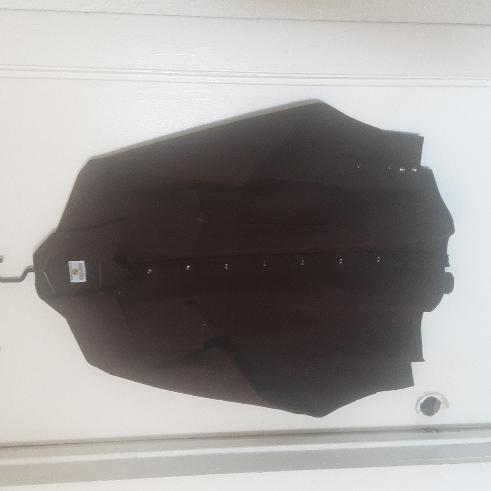 VINTAGE 60s ? 70s? Double Polyester Seamed Western Pearl Snap Shirt